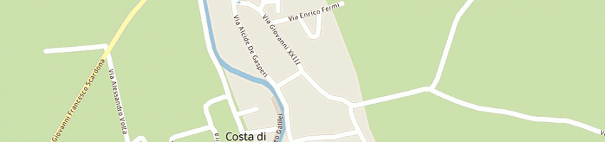Mappa della impresa bacchiega mario e c snc a COSTA DI ROVIGO