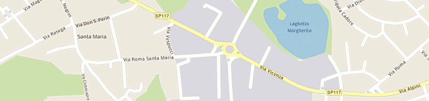 Mappa della impresa passarelli vittorio e c snc a CAMISANO VICENTINO