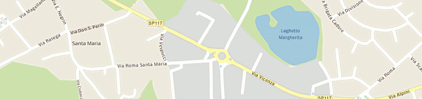 Mappa della impresa tom srl a CAMISANO VICENTINO