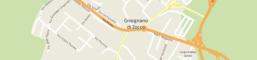 Mappa della impresa istituto dermoestetico verve a GRISIGNANO DI ZOCCO