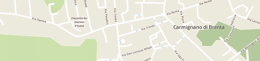Mappa della impresa centrale assigroup insurance broker srl a PADOVA