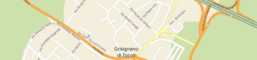 Mappa della impresa ital formaggi srl a GRISIGNANO DI ZOCCO