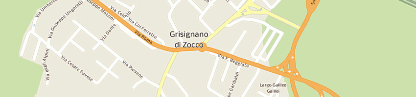 Mappa della impresa grosselle antonio a GRISIGNANO DI ZOCCO