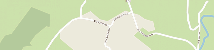 Mappa della impresa valcarni srl a LATERINA