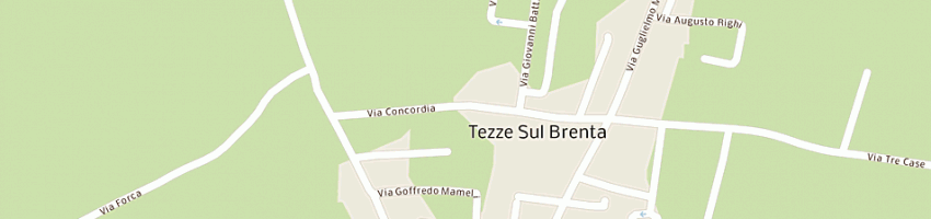 Mappa della impresa civizeta argenterie di zonta liberiano e c snc a TEZZE SUL BRENTA
