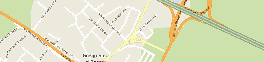 Mappa della impresa bonato dal ponte srl a VICENZA