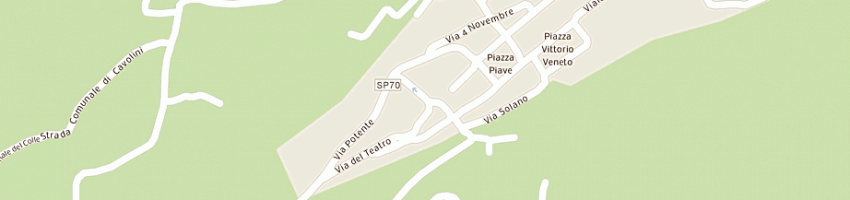 Mappa della impresa unita' sanitaria locale 8 a CASTEL SAN NICCOLO 