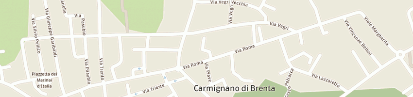 Mappa della impresa il calamaio a CARMIGNANO DI BRENTA