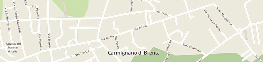 Mappa della impresa ciari cesare a CARMIGNANO