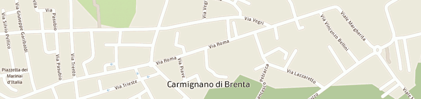 Mappa della impresa carradori paola a CARMIGNANO