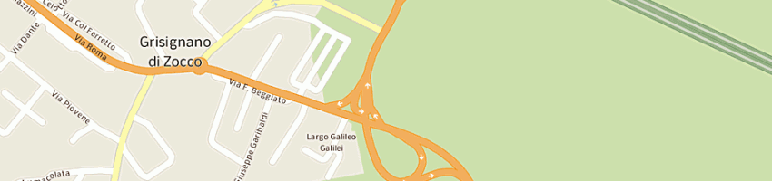Mappa della impresa trevisan spa a GRISIGNANO DI ZOCCO