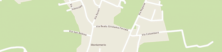 Mappa della impresa reginato silvana a CERVARESE SANTA CROCE