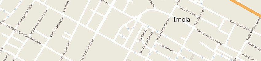 Mappa della impresa hotel zio' srl a IMOLA