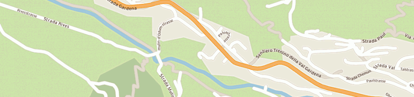Mappa della impresa demetz putzer e co(snc) a SANTA CRISTINA VALGARDENA
