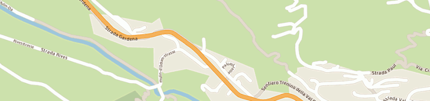 Mappa della impresa kerschbaumer claudio paolo a SANTA CRISTINA VALGARDENA
