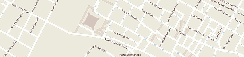Mappa della impresa istituto nazionale previdenza sociale a IMOLA