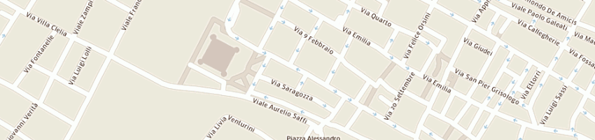Mappa della impresa venieri maurizio a IMOLA