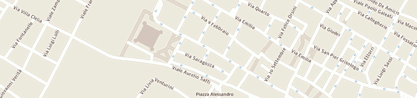 Mappa della impresa patronato inas-cisl a IMOLA