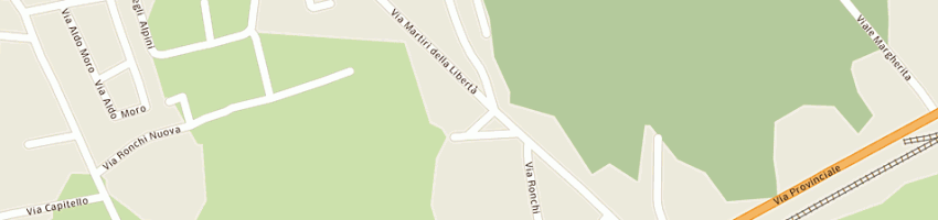 Mappa della impresa forasacco agostino a CARMIGNANO DI BRENTA