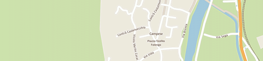 Mappa della impresa celi giacomo a BASSANO DEL GRAPPA