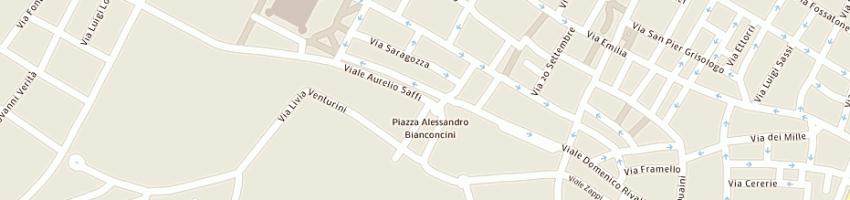 Mappa della impresa rosticceria la speranza di liu jiong a IMOLA
