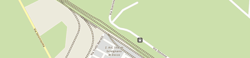 Mappa della impresa elettrofer srl a GRISIGNANO DI ZOCCO