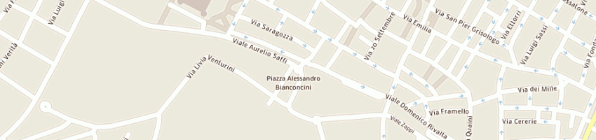 Mappa della impresa falanga laura a IMOLA