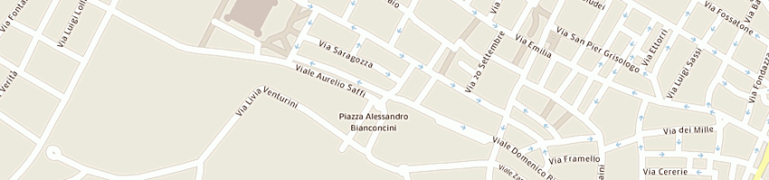 Mappa della impresa oxygene di tamburini michele a IMOLA