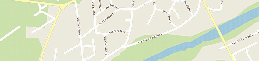 Mappa della impresa cavalli michele a BASSANO DEL GRAPPA