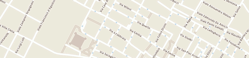 Mappa della impresa dimensione donna di vallante nadia a IMOLA