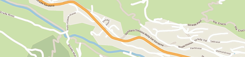 Mappa della impresa demetz karl e c snc a SANTA CRISTINA VALGARDENA
