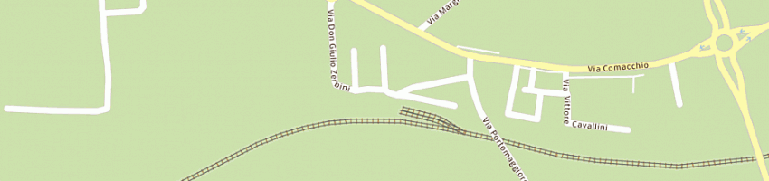 Mappa della impresa osti gianni a FERRARA