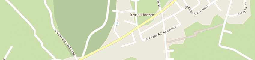 Mappa della impresa ortofrutta baldan sas di baldan damiano a TEOLO