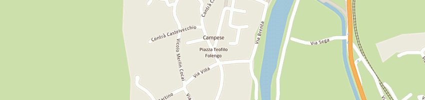 Mappa della impresa gianesin adriano a BASSANO DEL GRAPPA