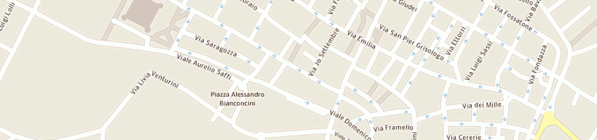 Mappa della impresa new mady di claudia zoffoli a IMOLA