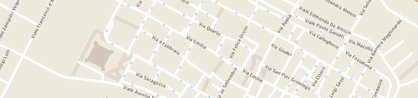 Mappa della impresa tanquerey srl a IMOLA