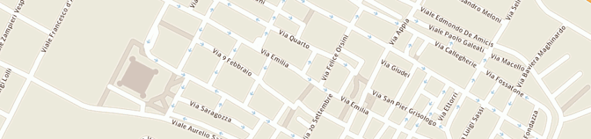 Mappa della impresa esso italiana s r l a IMOLA