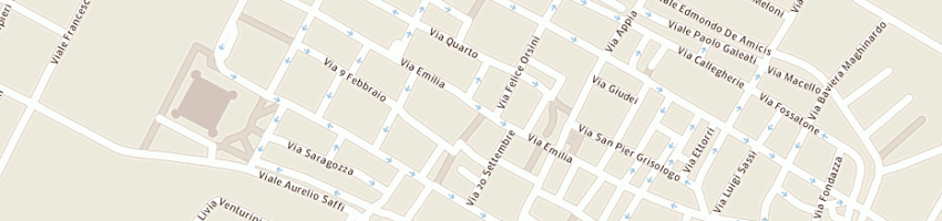Mappa della impresa parenti ferramenta snc a IMOLA