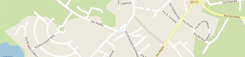 Mappa della impresa argo viaggi srl a CAMISANO VICENTINO