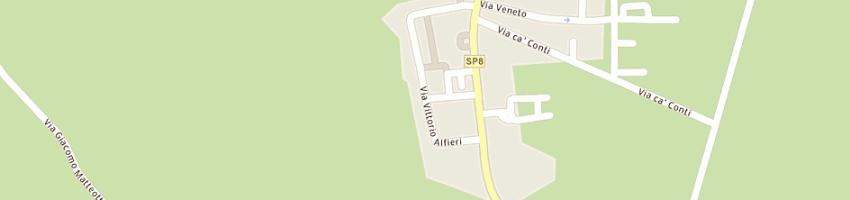 Mappa della impresa tiberto cesarino a GRANZE