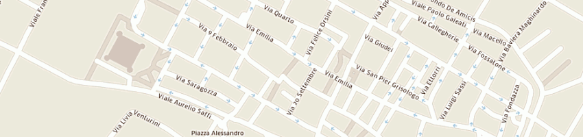Mappa della impresa matteucci nerio a IMOLA