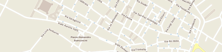 Mappa della impresa salus a IMOLA