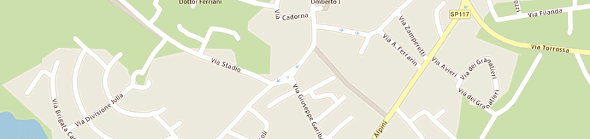 Mappa della impresa casalinghi laminelli di laminelli giovanna e silvana (snc) a CAMISANO VICENTINO