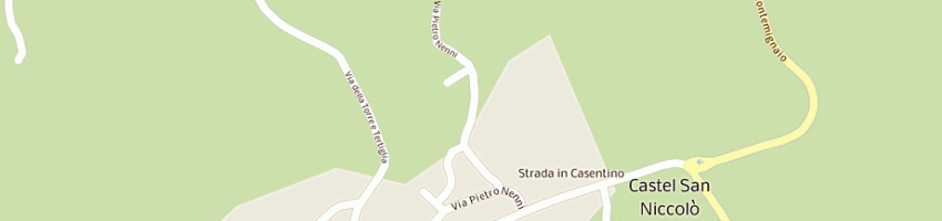 Mappa della impresa lanini pietro a CASTEL SAN NICCOLO 
