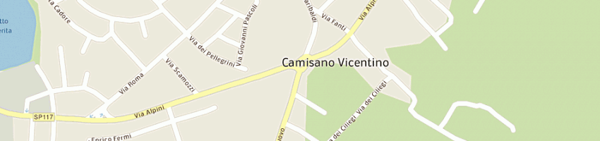 Mappa della impresa lorenzon antonio a CAMISANO VICENTINO