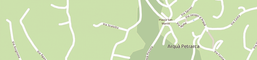 Mappa della impresa bressanin loris a ARQUA PETRARCA
