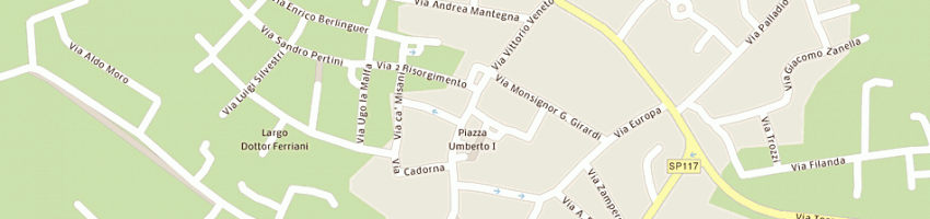 Mappa della impresa dalla vecchia danilo a CAMISANO VICENTINO