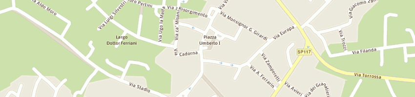 Mappa della impresa finotti servizi immobiliari di finotti rag michele a CAMISANO VICENTINO