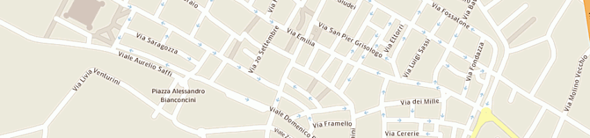 Mappa della impresa lanzoni luisa a IMOLA