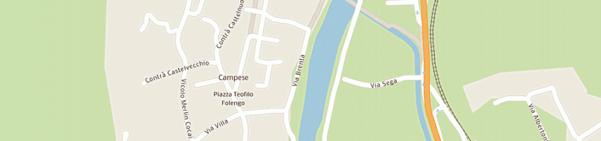 Mappa della impresa bericalce di de toni michael a VICENZA